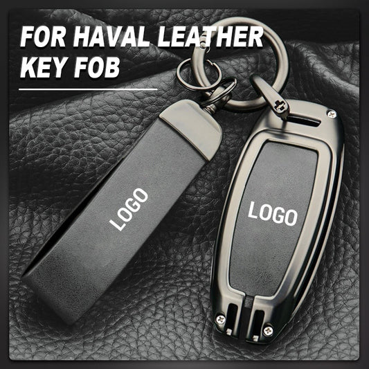 For Haval Leather Keychain