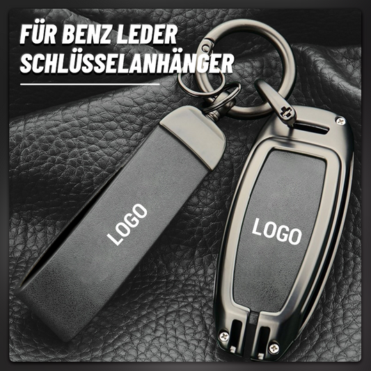 For Benz leather keyring