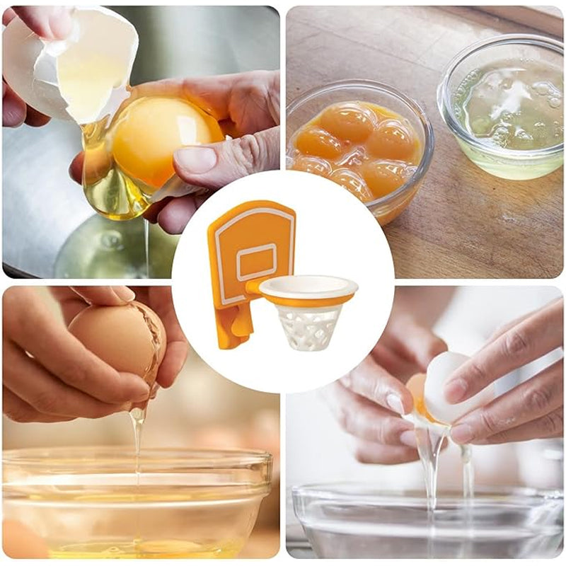 Kitchen Basketball Hoop Egg Yolk Separator