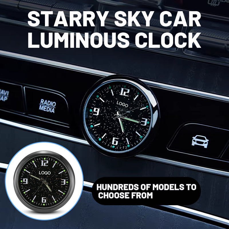 Reloj luminoso para coche Starry Sky