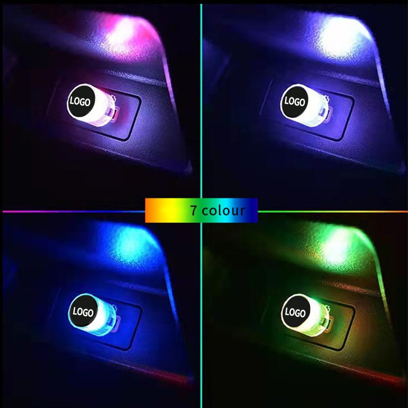 Mini USB LED Luz Decorativa Interior Coche