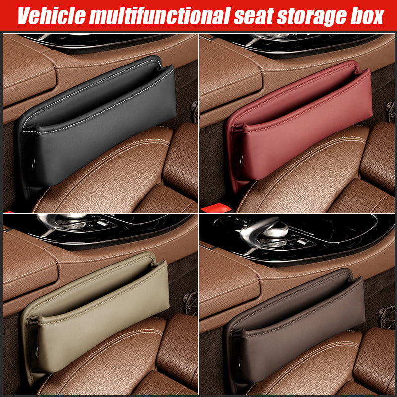 Caja de almacenamiento multifuncional para el asiento del vehículo